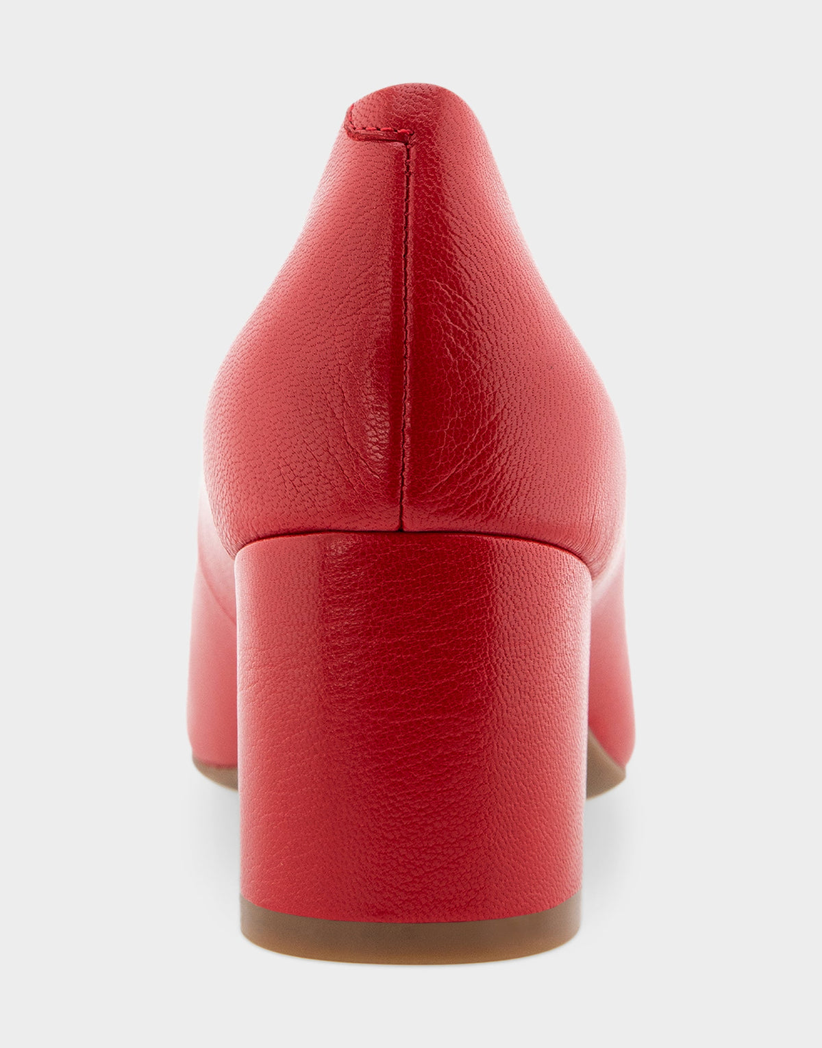 Ebel Racing Red Leather Mid Heel Pump | Aerosoles Shoes