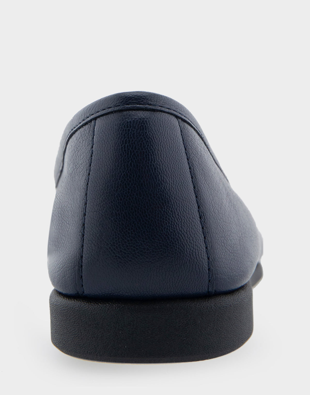 Bia Navy Genuine Leather Ornamented Flat | Aerosoles Shoes