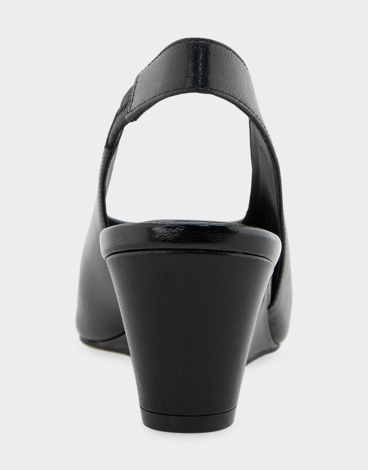 Comfortable Women's Slingback In Black Suede | Aerosoles Shoes
