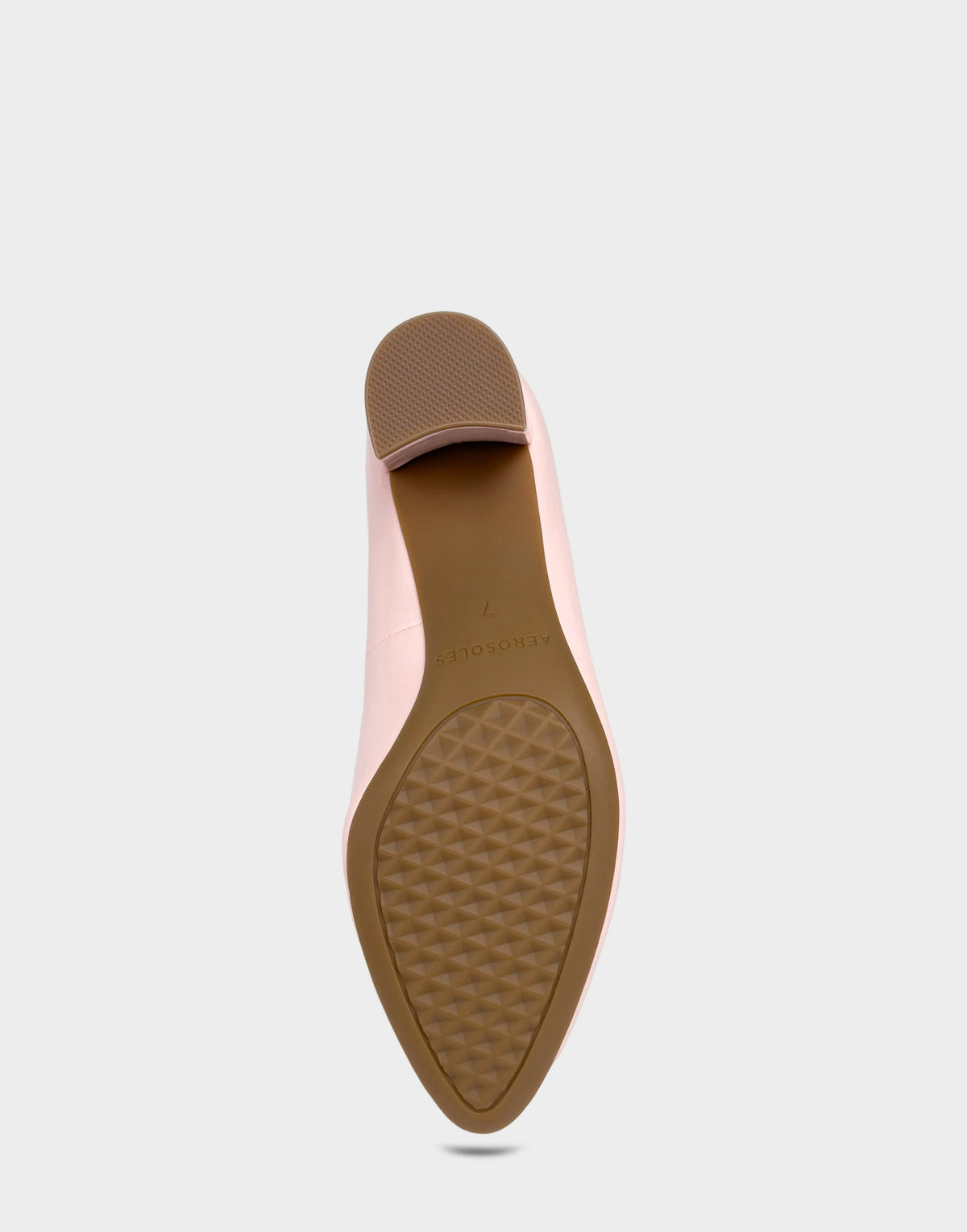 Women's Dress Pump in Pale Pink Faux Crinkle Patent | Aerosoles Shoes|New