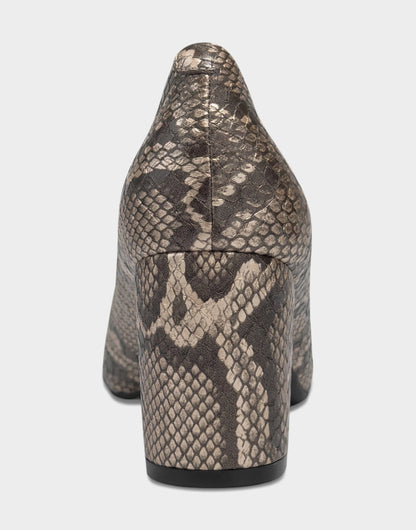 Women's Dress Pump in Champagne Metallic Snake | Aerosoles Shoes|New