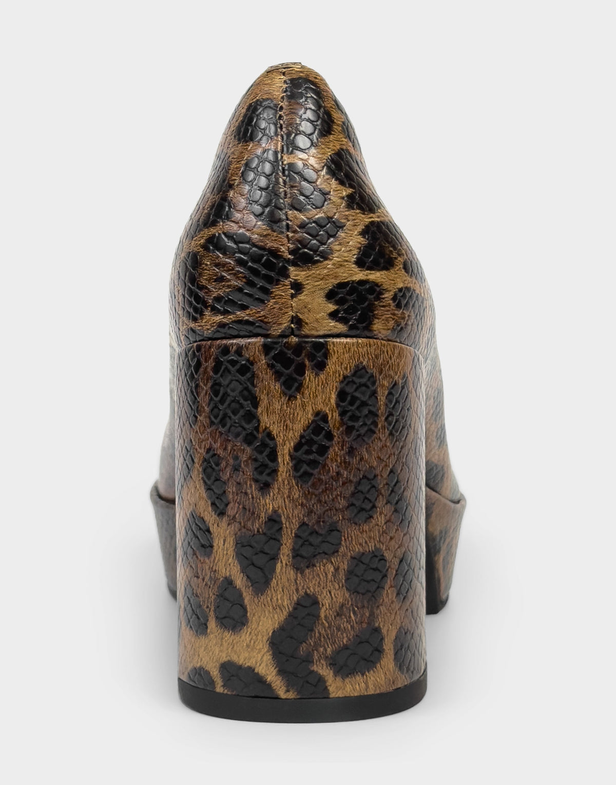 Women's Platform Pump in Mocha Jaguar Print Faux Leather | Aerosoles Shoes