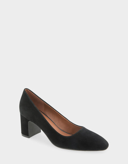 Women's Pump in Black Suede | Aerosoles Shoes