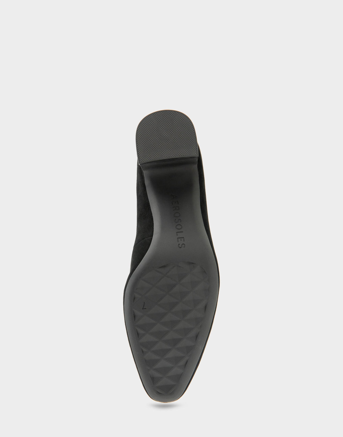 Women's Pump in Black Suede | Aerosoles Shoes