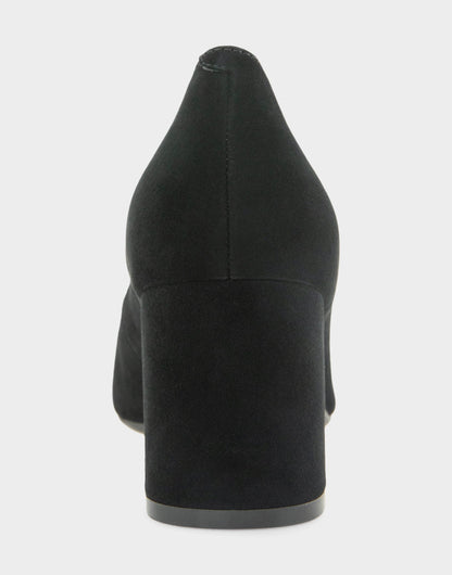 Women's Pump in Black Suede | Aerosoles Shoes
