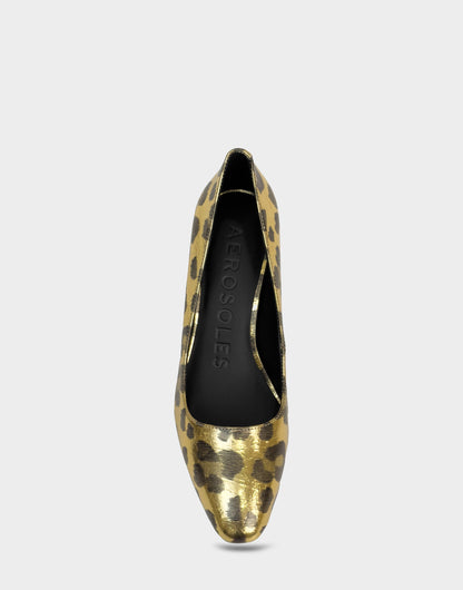 Women's Pump in Metallic Leopard | Aerosoles Shoes