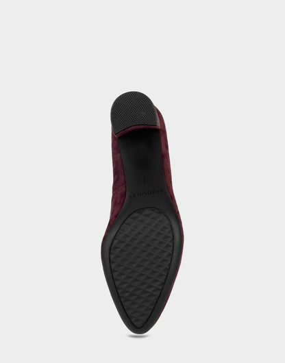 Women's Pump in Fig Suede | Aerosoles Shoes