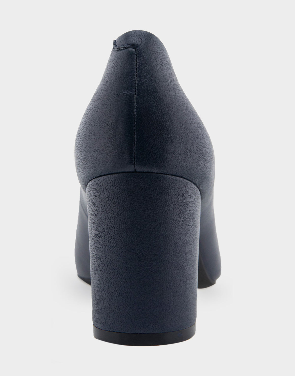 Betsy Navy Genuine Leather Mid Heel Pump | Aerosoles Shoes