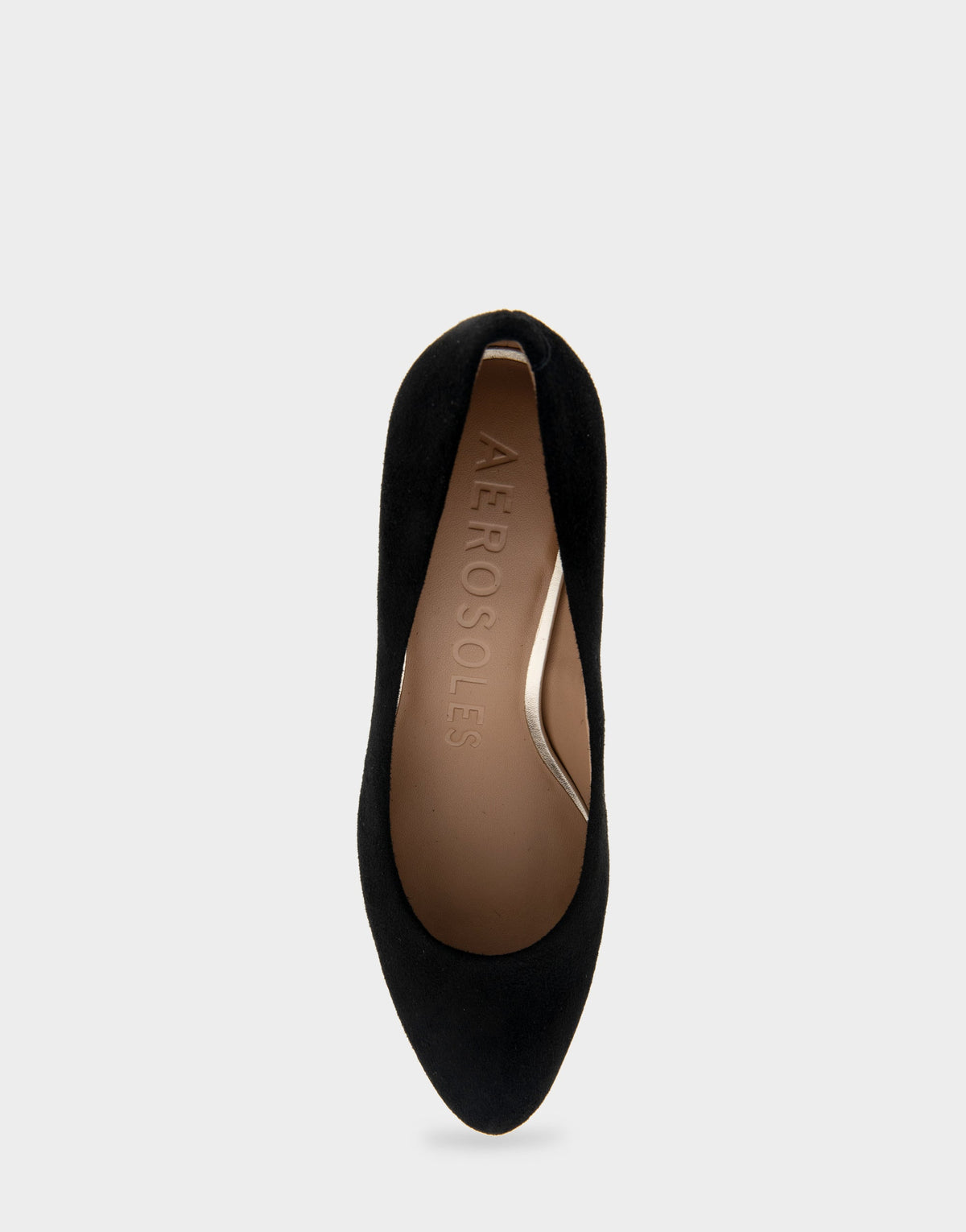 Betsy Black Genuine Suede | Aerosoles Shoes