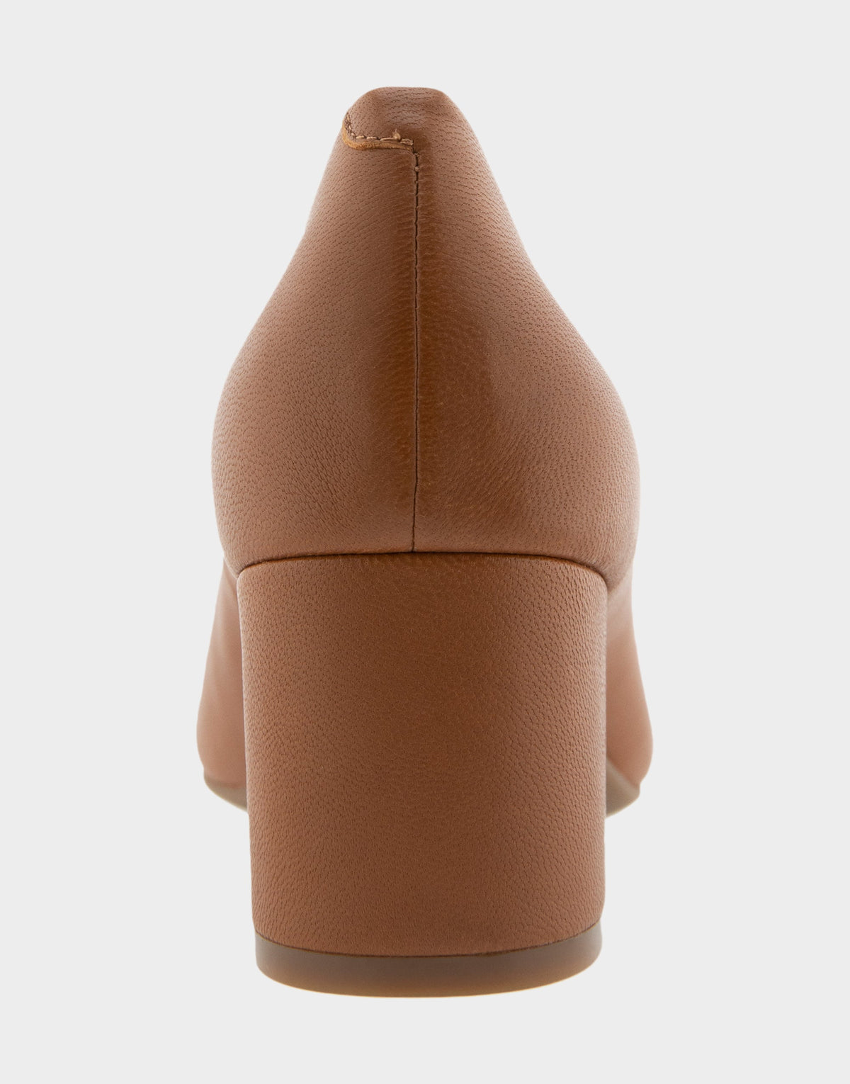 Ebel Tan Genuine Leather Mid Heel Pump | Aerosoles Shoes