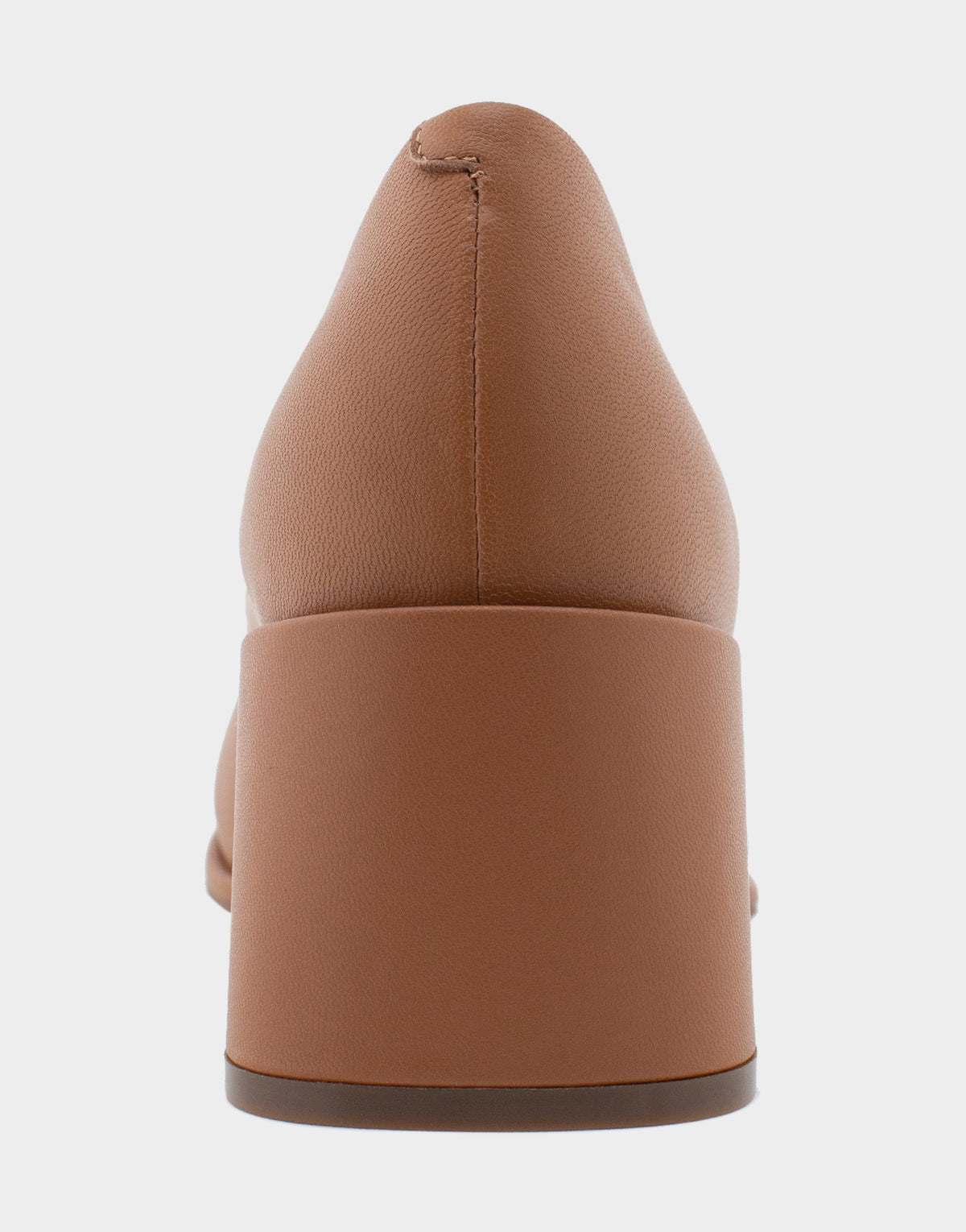 Alae Tan Genuine Leather Mid Heel Pump | Aerosoles Shoes