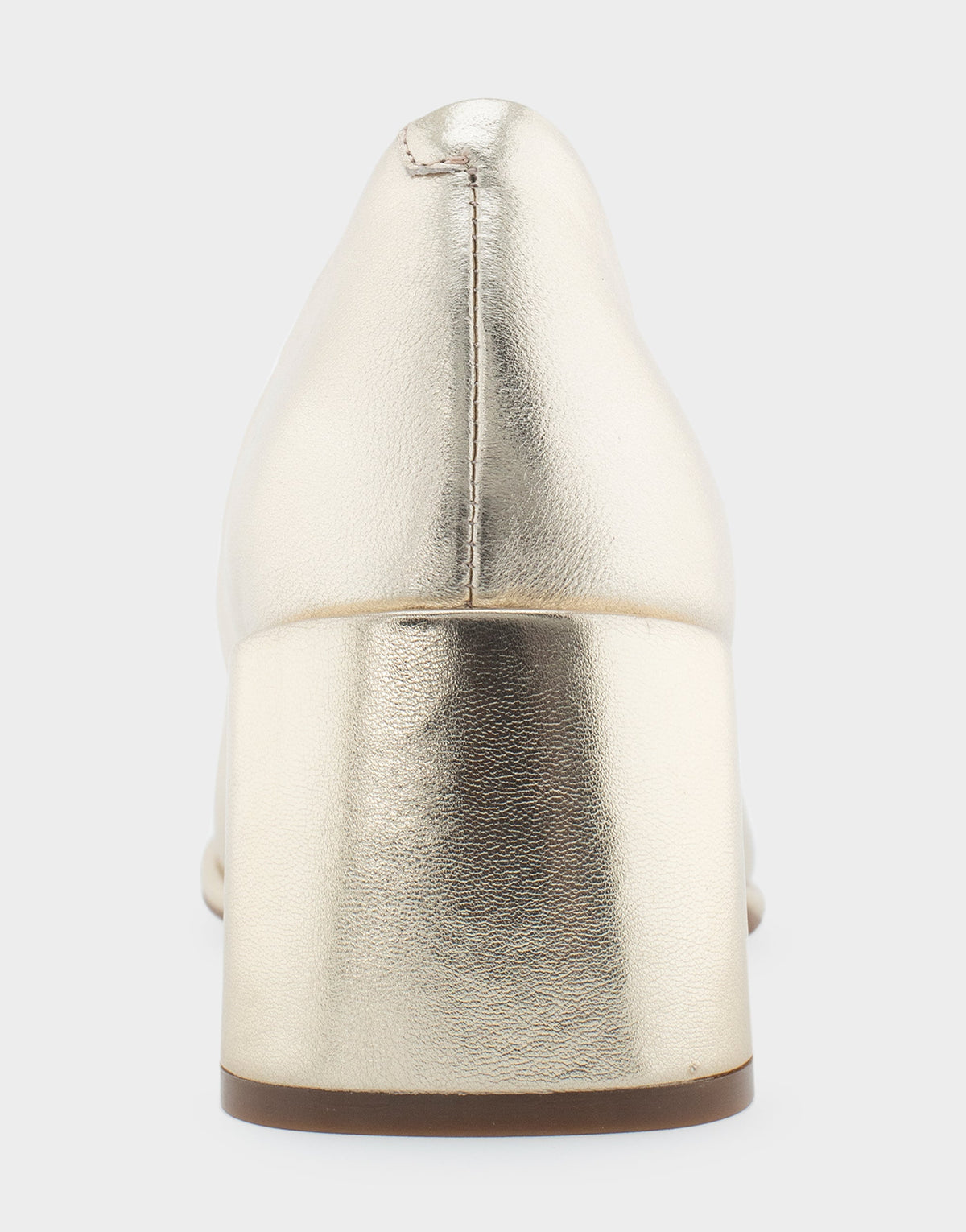 Alae Soft Gold Genuine Leather Mid Heel Pump | Aerosoles Shoes