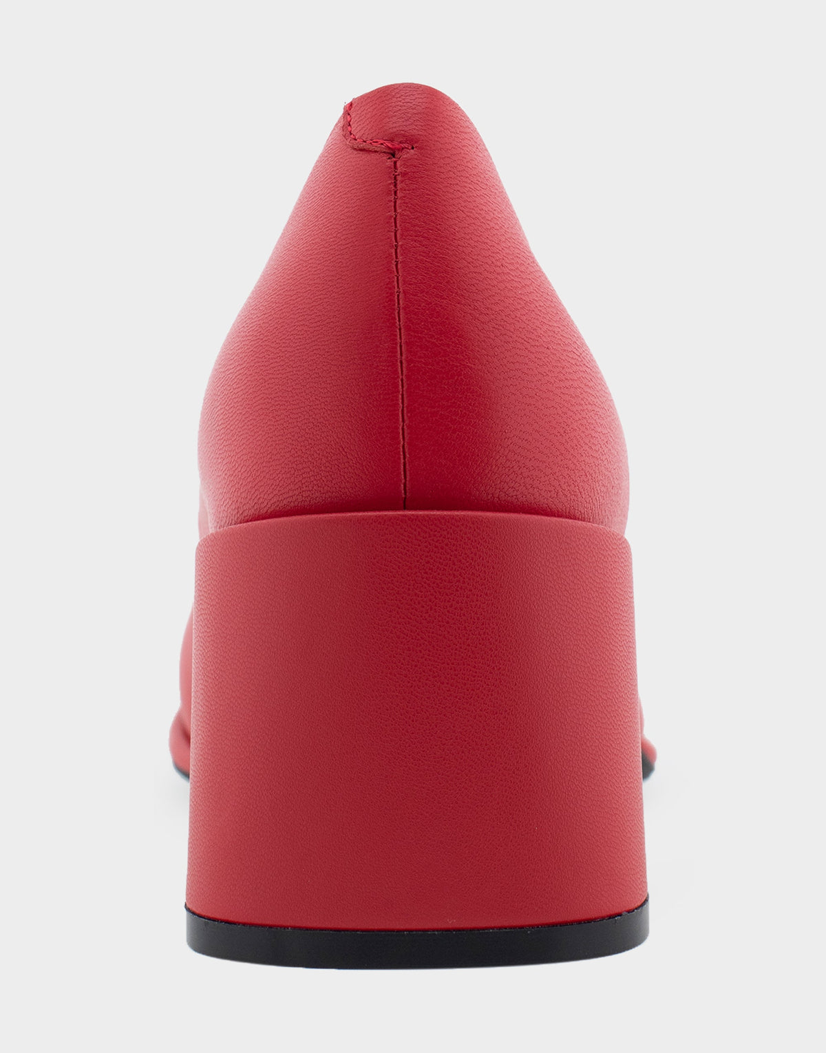 Alae Racing Red Genuine Leather Mid Heel Pump | Aerosoles Shoes