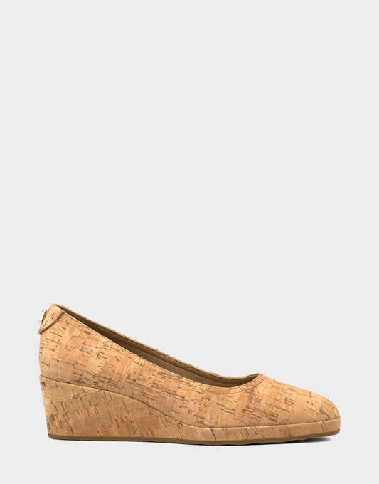 Women's Dress Wedge in Natural Cork | Aerosoles New|Shoes
