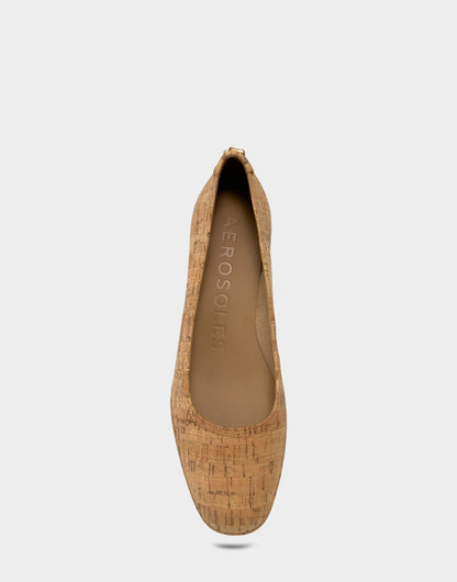 Women's Dress Wedge in Natural Cork | Aerosoles New|Shoes