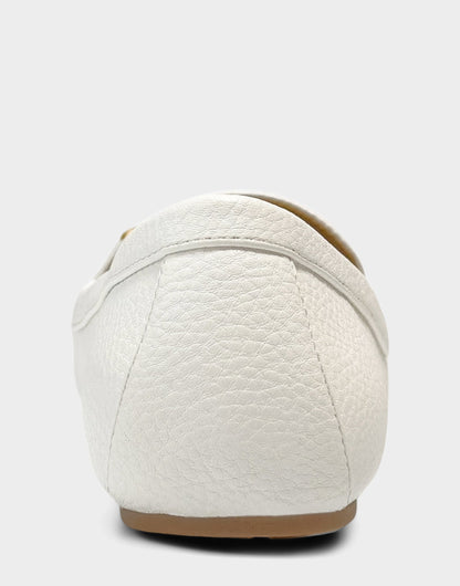 Women's Casual Loafer in White Faux Pebbled | Aerosoles New|Shoes