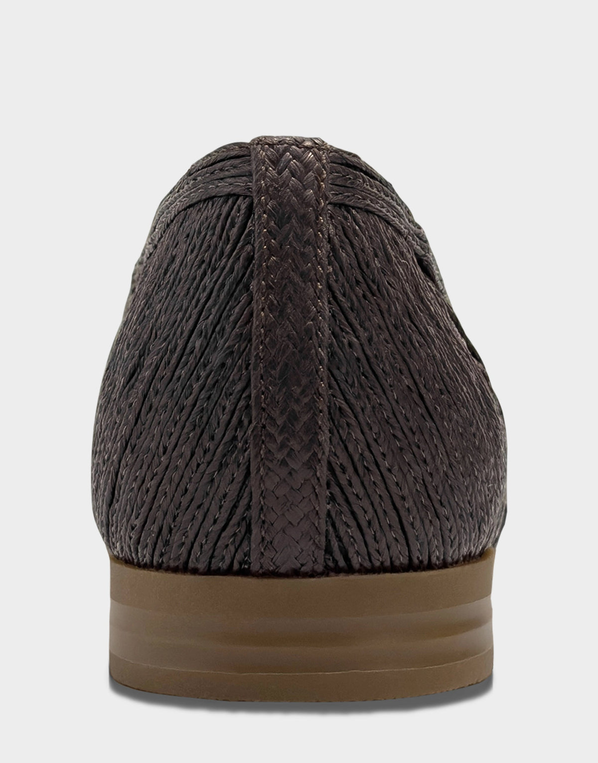 Women's Dress Flat in Dark Brown Faux Raffia | Aerosoles New|Shoes