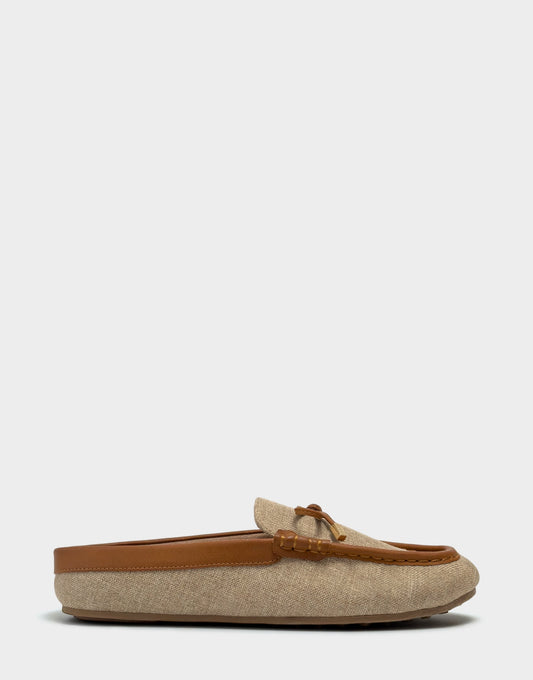 Women's Mule in Natural Linen | Aerosoles New|Shoes