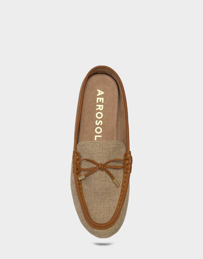 Women's Mule in Natural Linen | Aerosoles New|Shoes