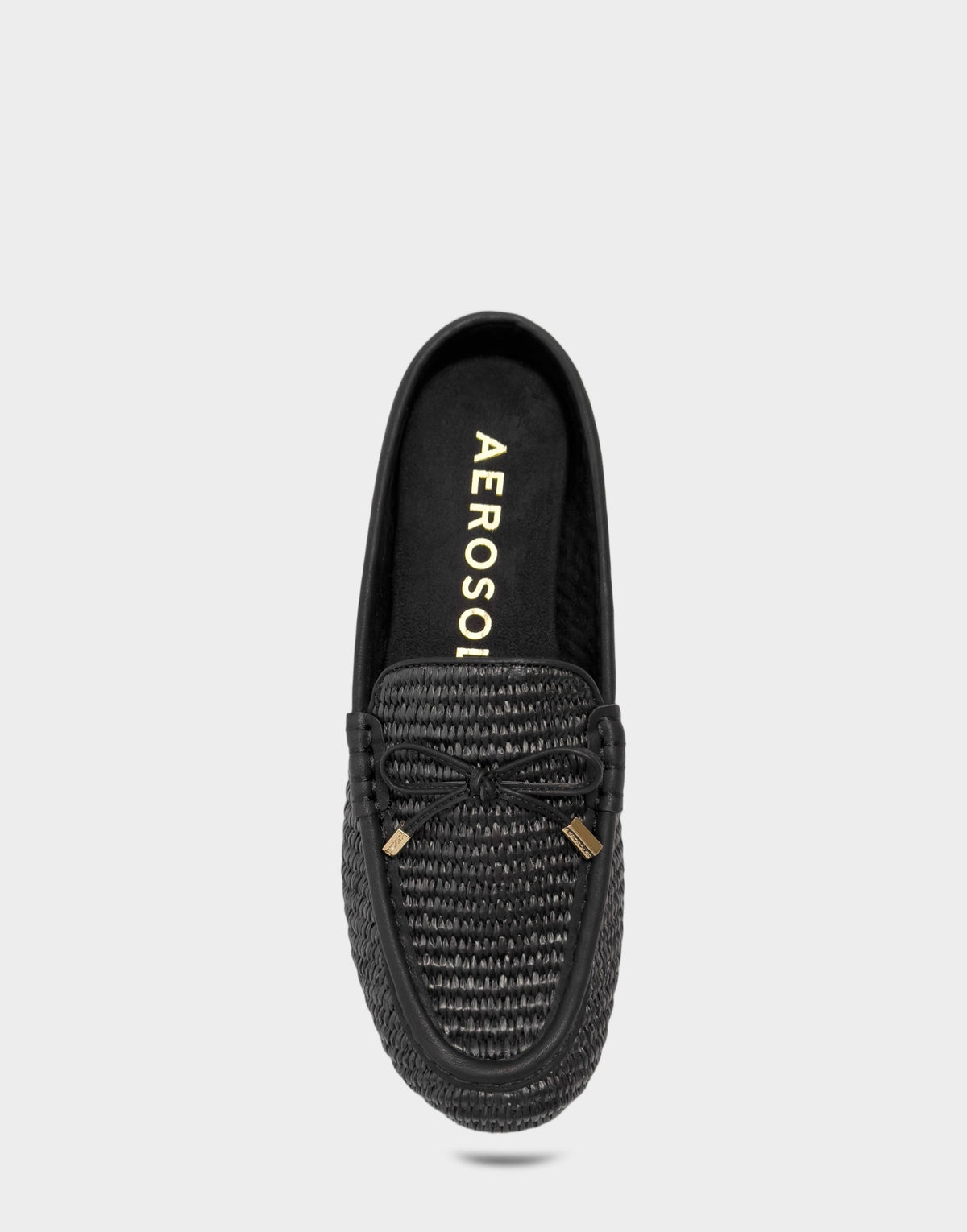 Women's Mule in Black Basket Raffia | Aerosoles New|Shoes