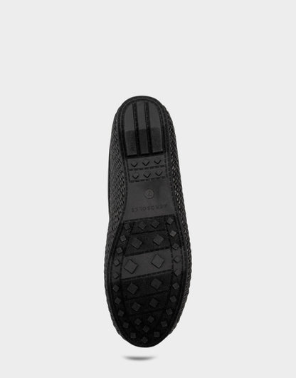 Women's Mule in Black Basket Raffia | Aerosoles New|Shoes