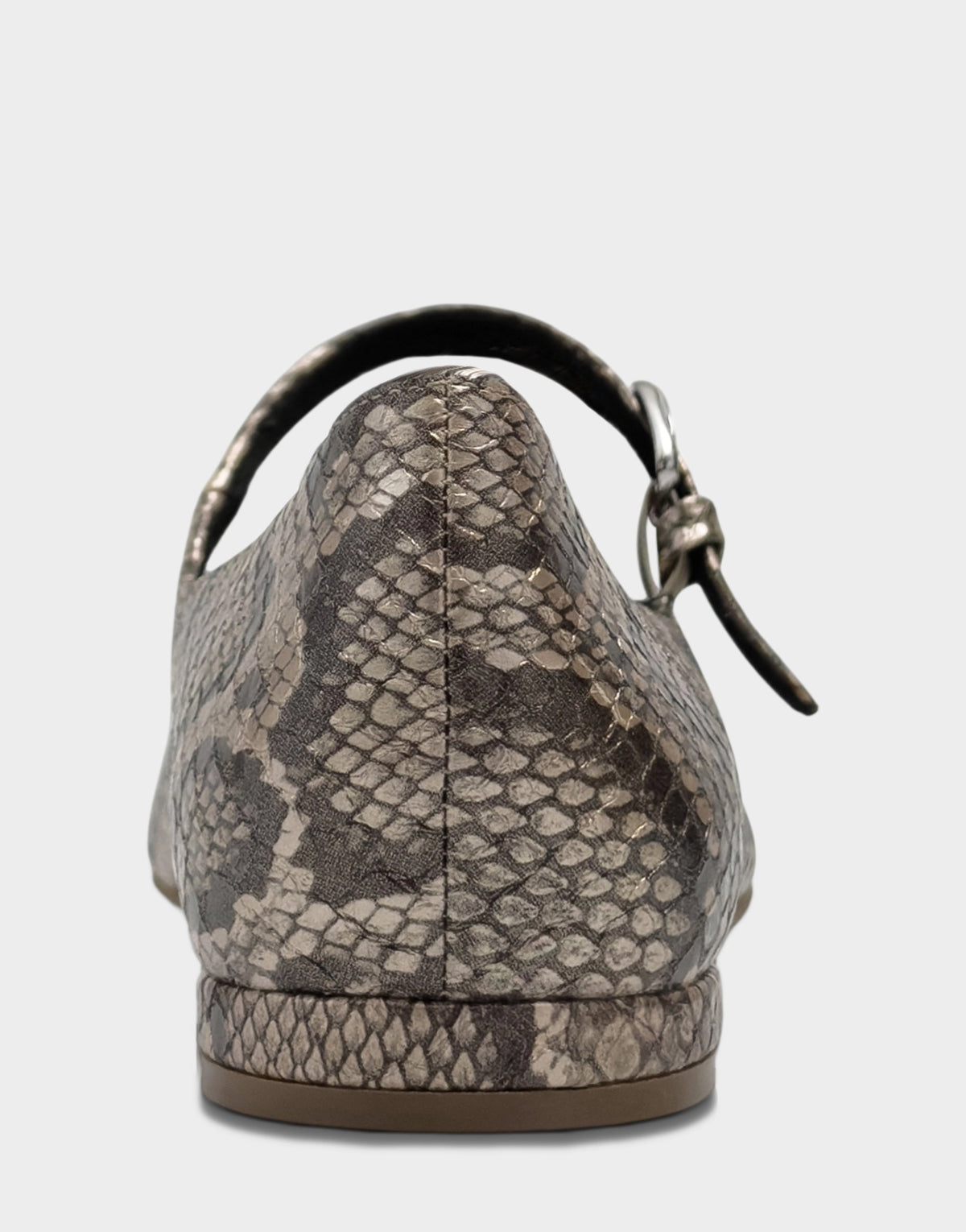 Women's Casual Flat in Champagne Faux Metallic Snake Print | Aerosoles New