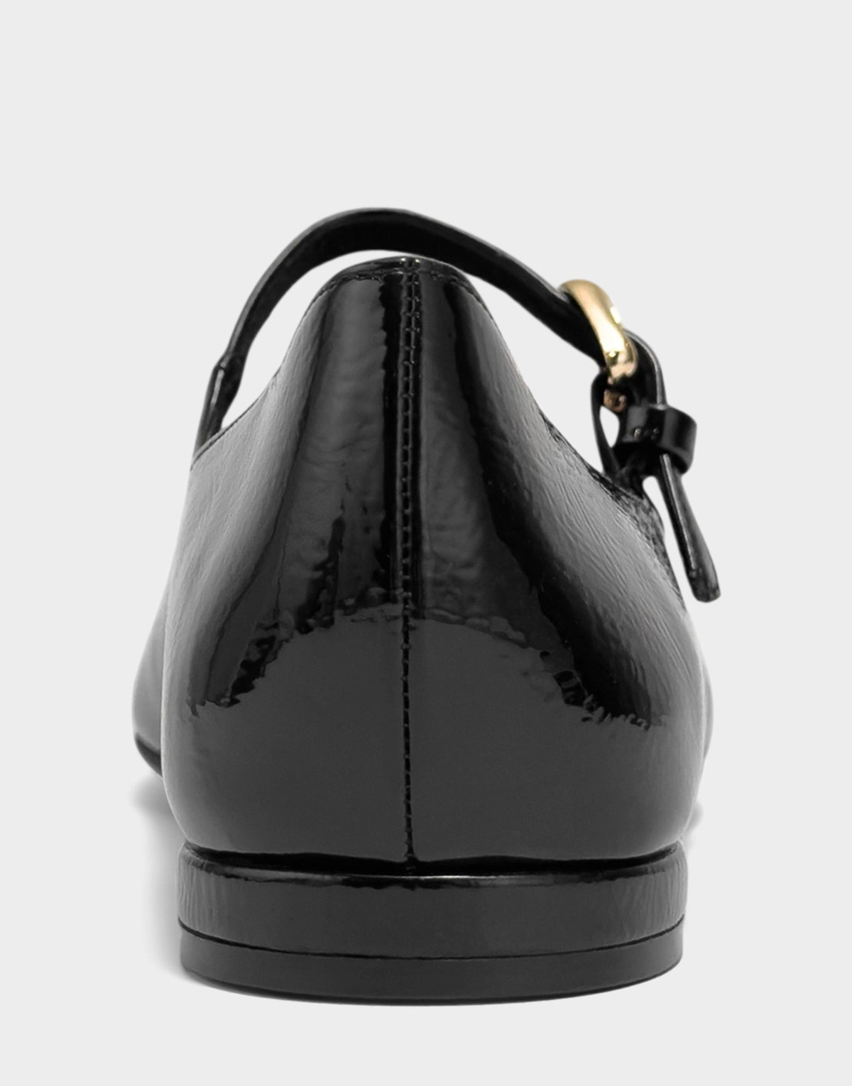 Women's Casual Flat in Black Faux Crinkle Patent | Aerosoles New