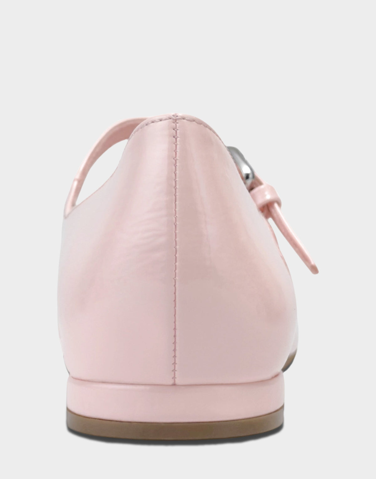 Women's Casual Flat in Pale Pink Faux Crinkle Patent | Aerosoles New