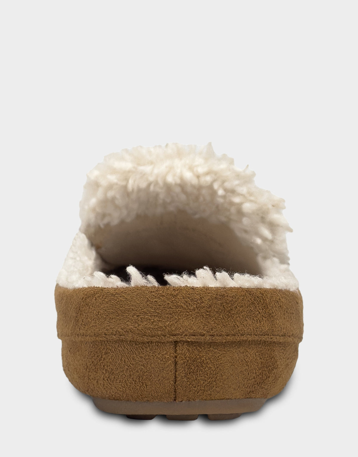 Women's Loafer Mule in Tobacco Faux Suede/Shearling | Aerosoles Shoes