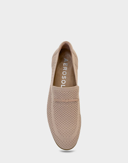 Women's Loafer in Cipria Knit | Aerosoles Shoes