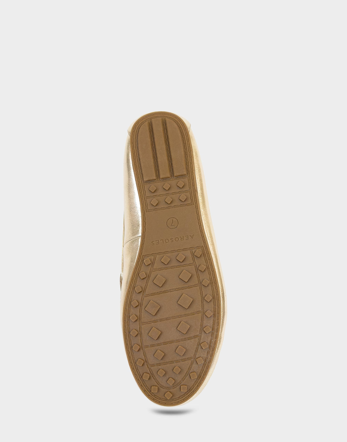 Women's Driver in Soft Gold Faux Leather | Aerosoles Shoes