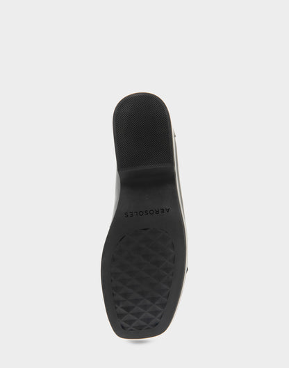 Women's Flatform Loafer in Black Faux Leather | Aerosoles Shoes