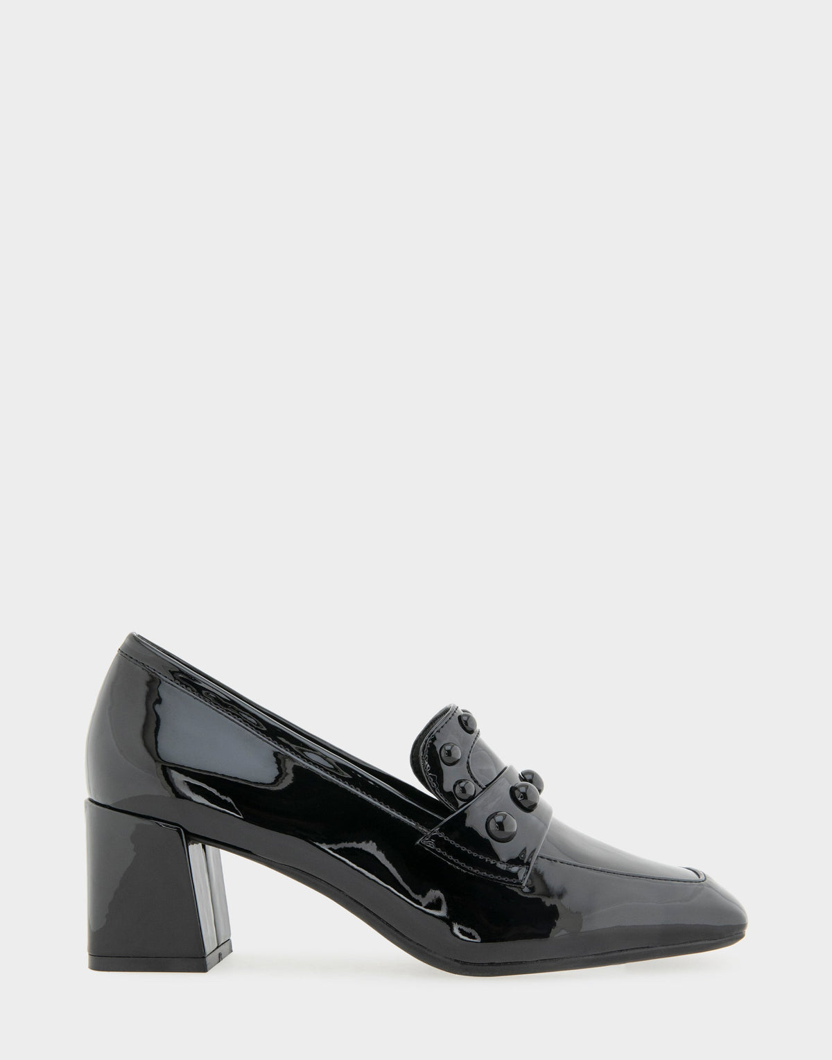 Women's Heeled Loafer in Black Patent | Aerosoles Shoes