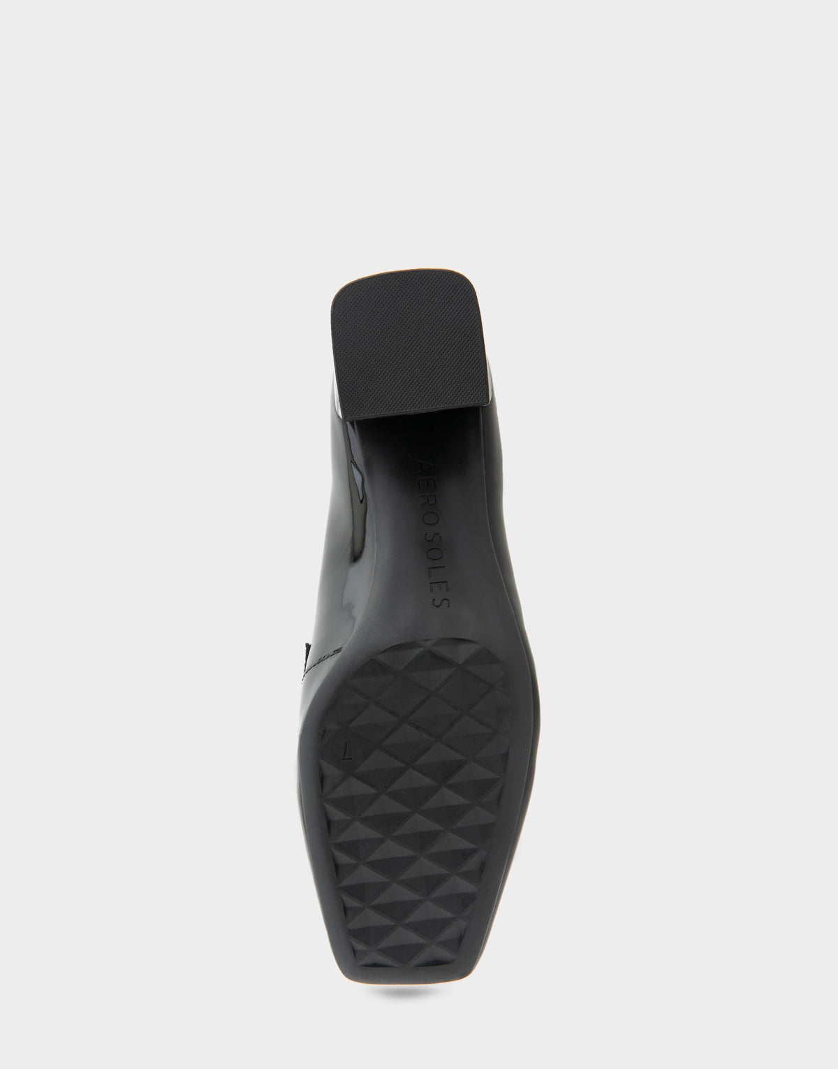 Women's Heeled Loafer in Black Patent | Aerosoles Shoes