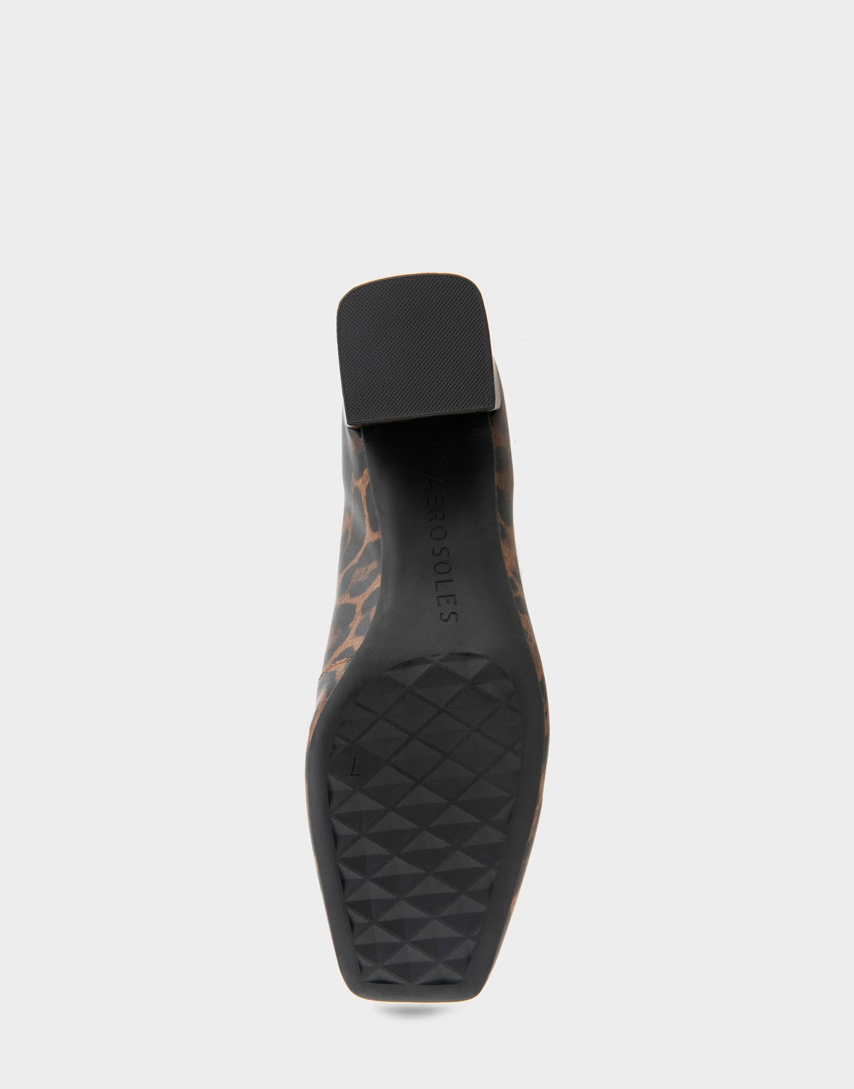 Women's Heeled Loafer in Leopard Print Faux Leather | Aerosoles Shoes
