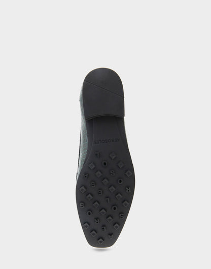 Women's Tailored Loafer in Pine Embossed Croco | Aerosoles Shoes