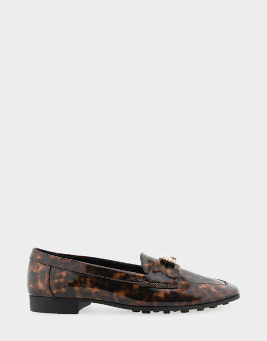 Women's Tailored Loafer in Tortoise Patent | Aerosoles Shoes