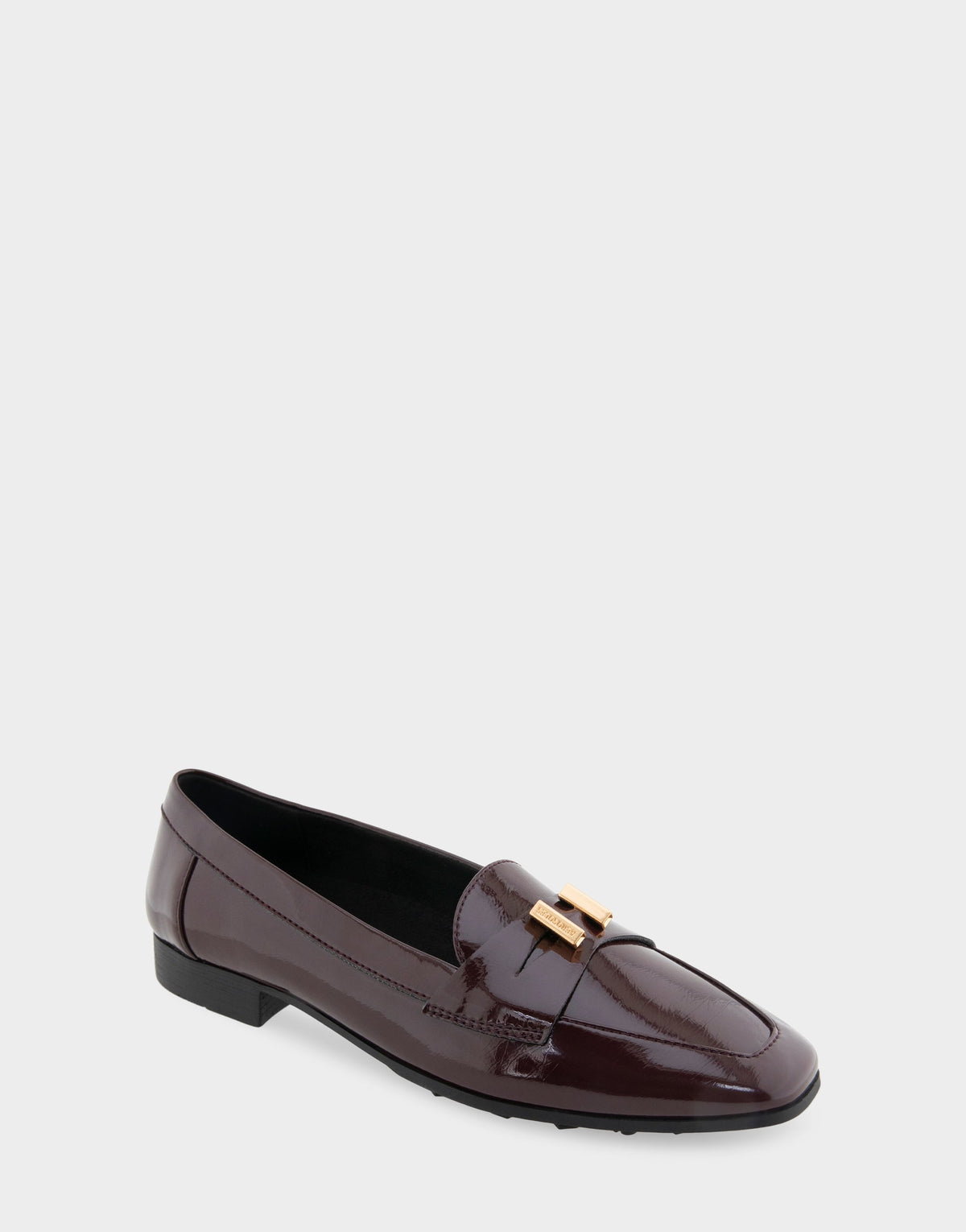 Women's Tailored Loafer in Merlot Crinkle Patent | Aerosoles Shoes