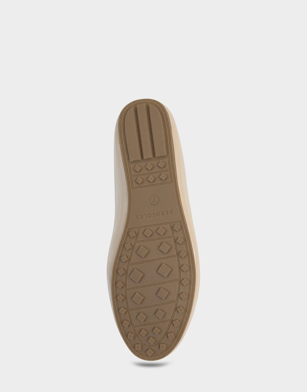 Women's Loafer Mule in Stone Crinkle Patent | Aerosoles Shoes