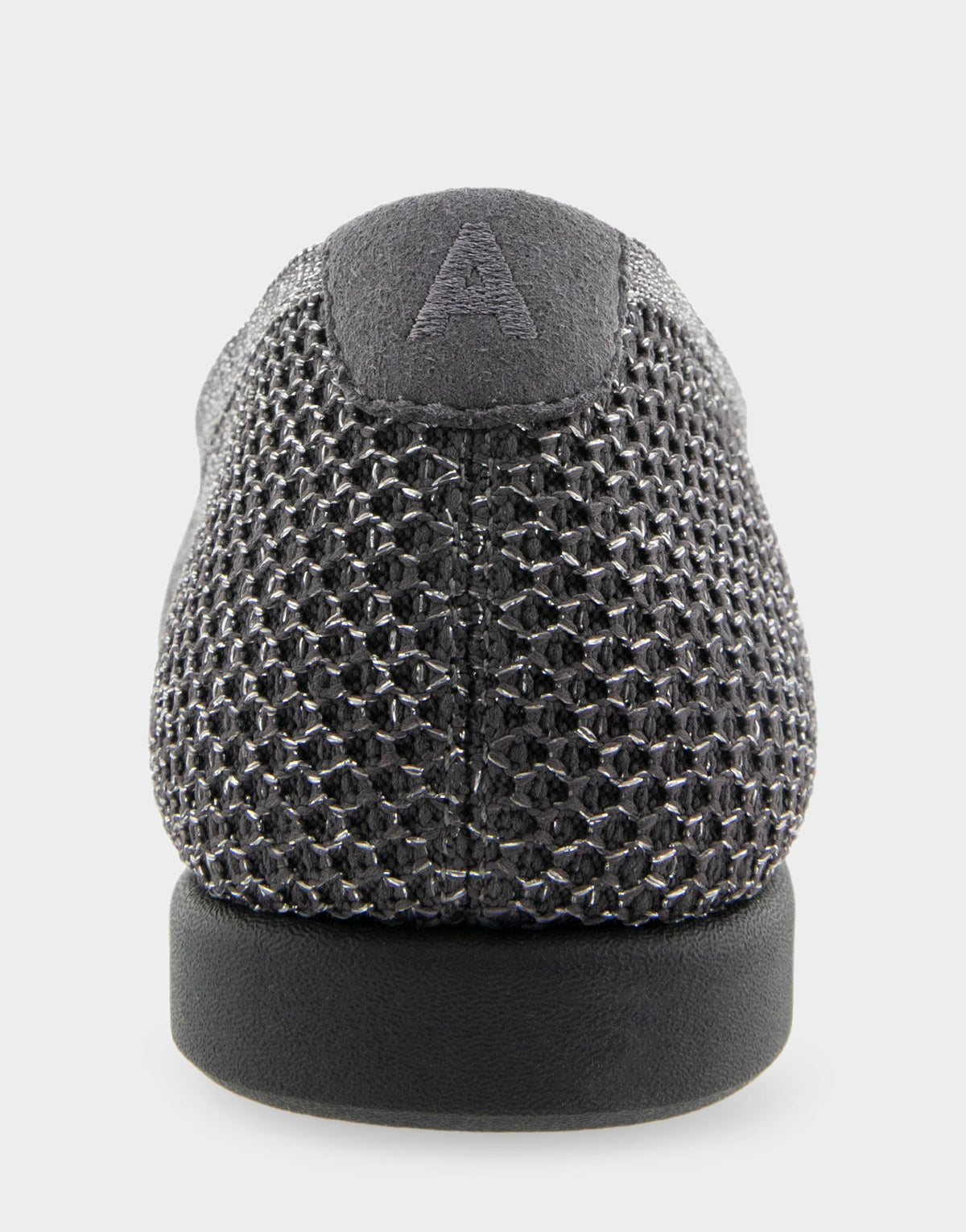 Women's Loafer in Gunmetal Metallic Knit | Aerosoles Shoes
