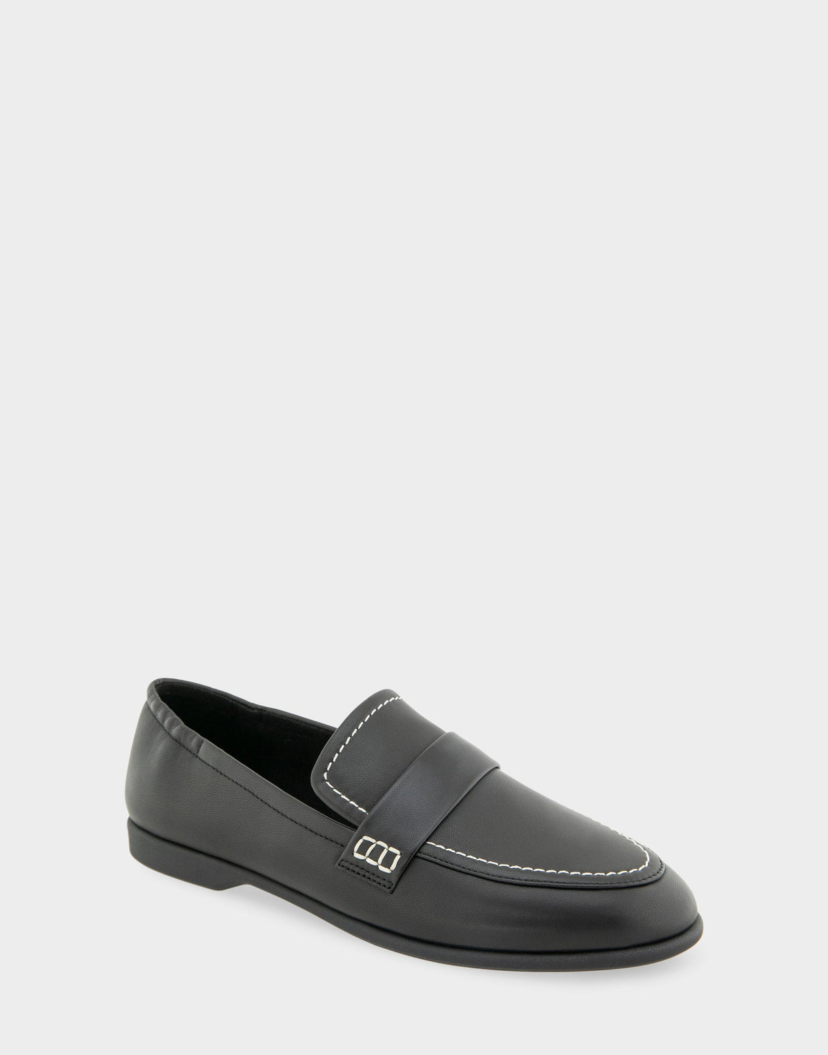 Women's Loafer in Black Leather | Aerosoles Shoes