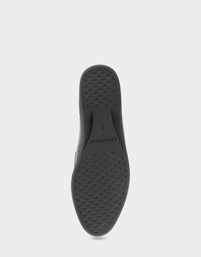 Women's Loafer in Black Leather | Aerosoles Shoes