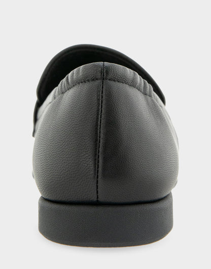 Women's Loafer in Black Leather | Aerosoles Shoes
