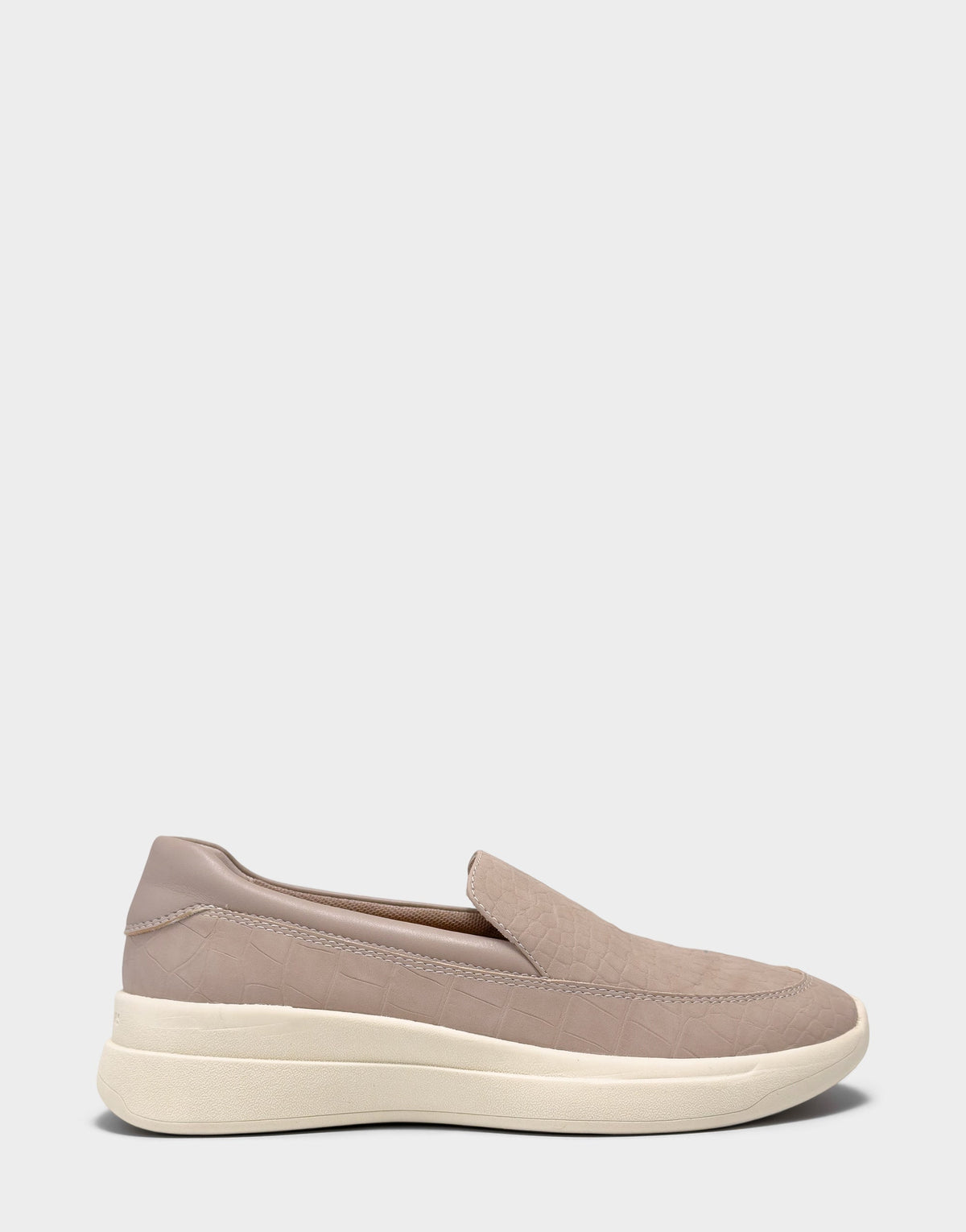 Women's Casual Loafer in Dune Faux Croc Nubuck/Faux Leather | Aerosoles Shoes
