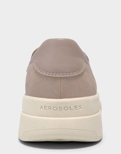 Women's Casual Loafer in Dune Faux Croc Nubuck/Faux Leather | Aerosoles Shoes