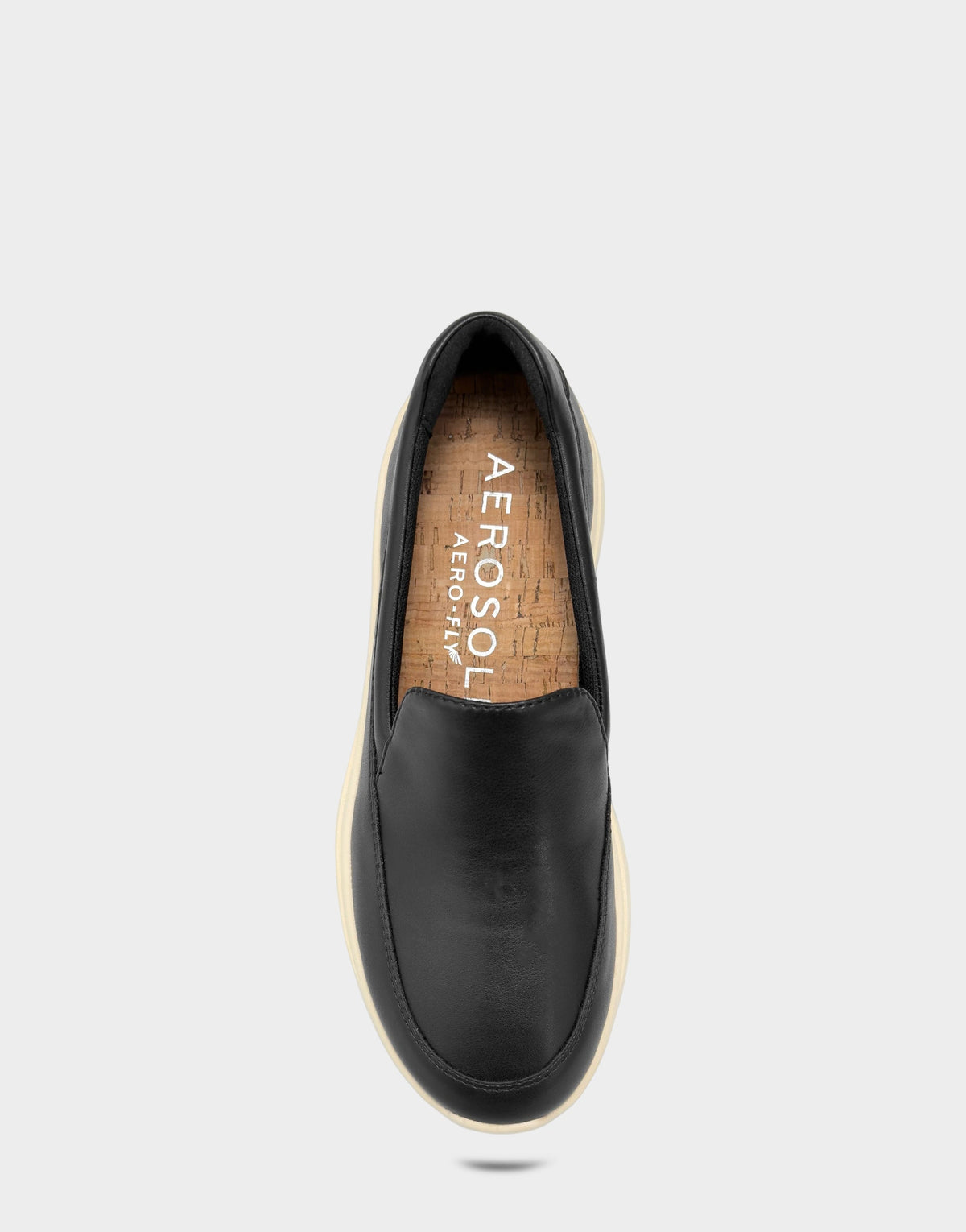 Women's Casual Loafer in Black Faux Soft Leather | Aerosoles Shoes