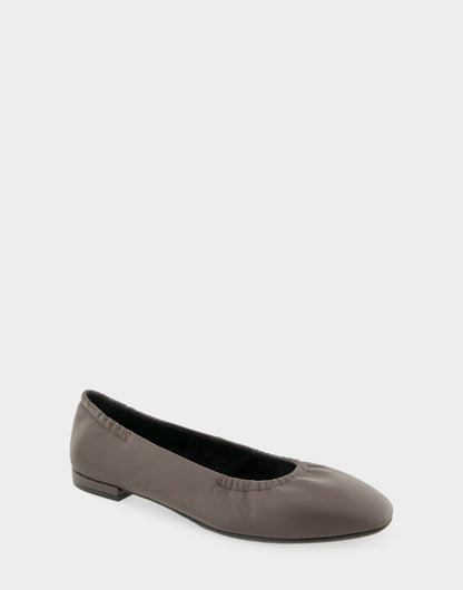 Women's Ballet Flat in Java Leather | Aerosoles Shoes