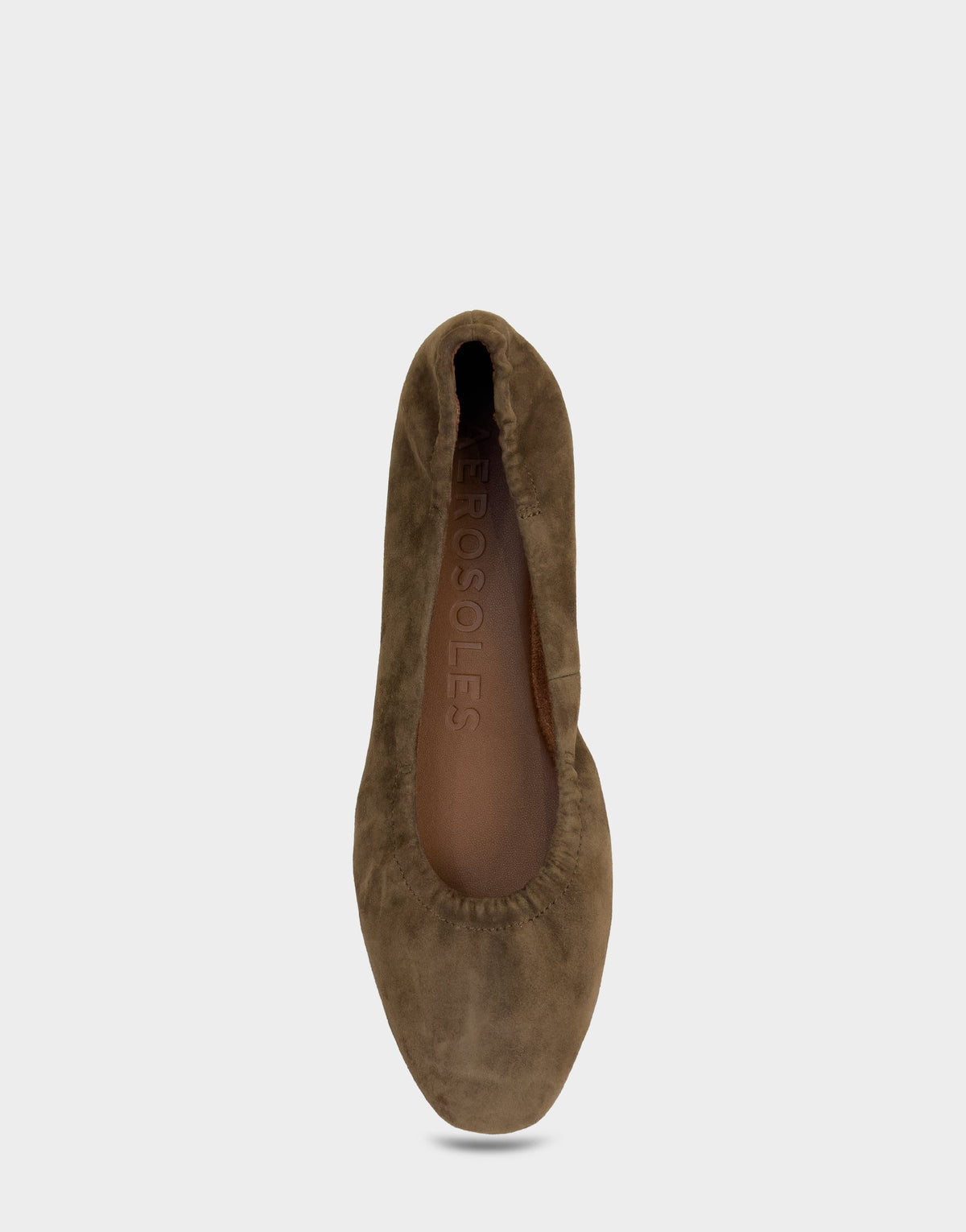 Women's Ballet Flat in Mocha Suede | Aerosoles Shoes