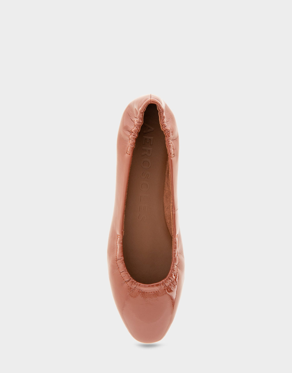 Women's Ballet Flat in Sequoia Crinkle Patent | Aerosoles Shoes