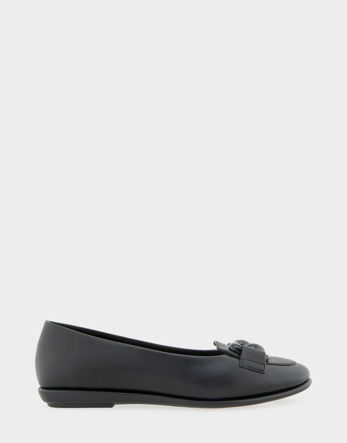 Women's Ballet Flat in Black Faux Leather | Aerosoles Shoes